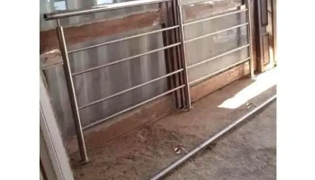 1 baranda de acero inoxidable