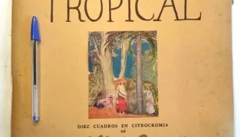 1 Carpeta America Tropical de diez cuadros en Citroromia de Carlos Alberto Castellanos