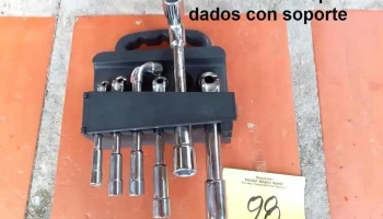 1 set llaves Pipa dado con  soporte