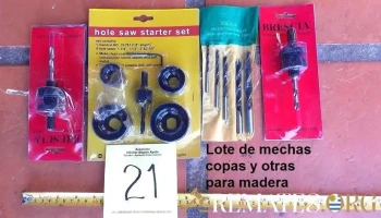 10 mechas copas y otras p madera