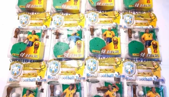 12 Jugadores equipo completo de Brasil Mundial Francia 1998