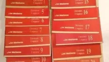 19 fasciculos de literatura Uruguaya de la Mañana