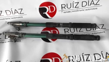 2 cañas extensibles de 4m
