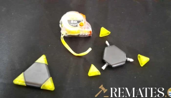 2 destornilladores estrella y cinta metrica