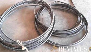 2 Rollos De Caño De Plastiduto Negro