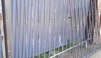 2 tramos de reja
