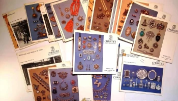 23 Catálogos de Christies de Joyería