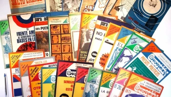 29 revistas de política: Para Todos, Frente Amplio, Cuestión y 1 sobre Salto Grande