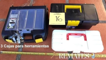 3 cajas de herramientas