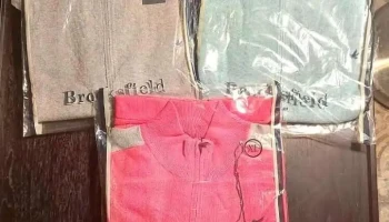3 Camperitas Brookfield variadas en talle Xl