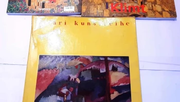 3 catalogos de Klimt Kandisky