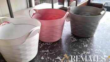 3 cesto de plastico blando