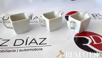 3 salceras de loza