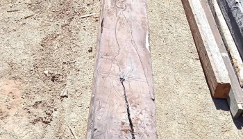 3 vigas de madera dura