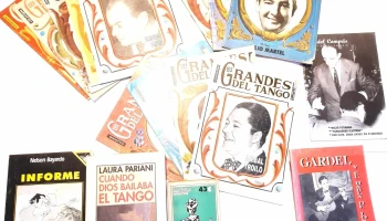 4 libros y 13 revistas Grandes del Tango