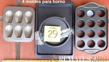 4 moldes de horno