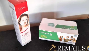 50 tapabocas y mascarilla