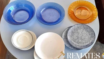 6 platos y fuentes varias