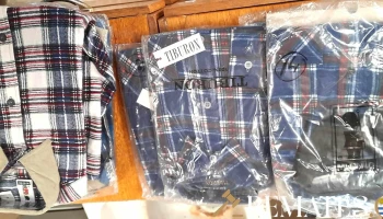 7 camisas de niño a cuadros