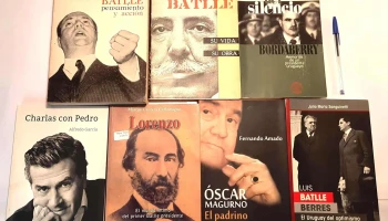 7 Libros modernos excelente estado Partido Colorado, Magurno, Batlle, Bordaberry, etc