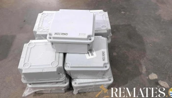 9 cajas ciegas exteriores para luz