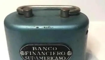 Alcancia del Banco Financiero Sudamericano