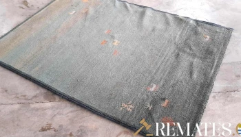 alfombra tapiz verde