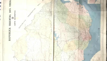 Aniguo Mapa De Uruguay