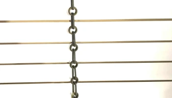 Antigua Cadena De Bronce