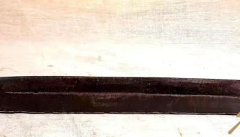 Antigua cuchilla pela palos alemana sellada