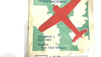 Antiguo Programa De Festival Aereo Internacional