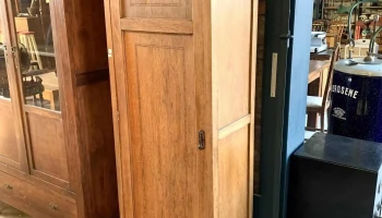 Armario En Roble De 1 Puerta 0,70 X 0,45 X 1,88 Alto