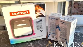 artefacto de luz y 2 lamparas de 30w