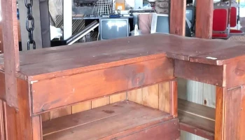 barcito en L en madera