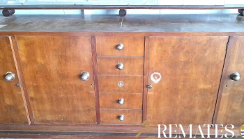 bargueño ardeco 4 puertas 5 cajones espejo, espejo triplico