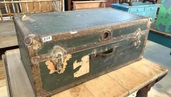 Baul De Viaje 0,80 X 0,44 X 0,33 Alto