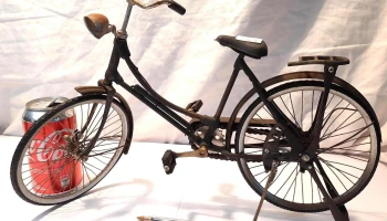 Bicicleta réplica de antigua miniatura 44 m largo