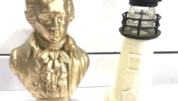 Busto De Mozart Y Faro