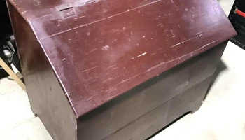 Cajon Antiguo De Almacen Para Poner Harinas