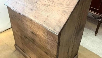 Cajon Harinero En Pino Blanco 0,68 X 0,46 X 0,86 Alto