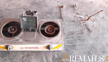 canasto de moto- foco alogeno- anafe a gas