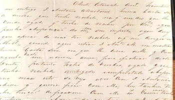 Carta al Coronel Diego Lamas fechada el 18 de agosto 1852