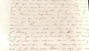 Carta al Coronel Diego Lamas octubre 1858