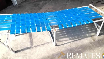 catre plegable de aluminio