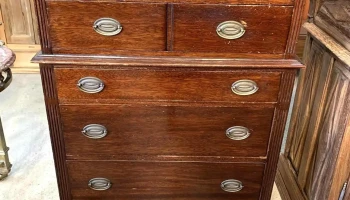Comoda Cajonera Inglesa De 7 Cajones 0,87 X 0,48 X 1,25 Alto