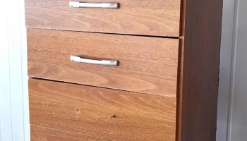 comoda en Mdf 5 cajones