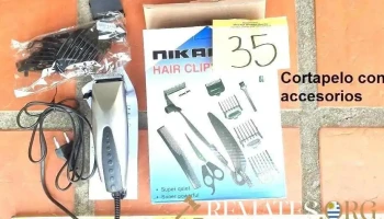 cortapelo con accesorios