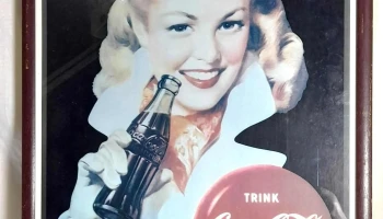 Cuadro grande publicidad de Coca Cola