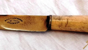 Cuchillo artesanal hoja Guillermo Hoppe