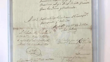 Documento De 1830 Firmado Oribe